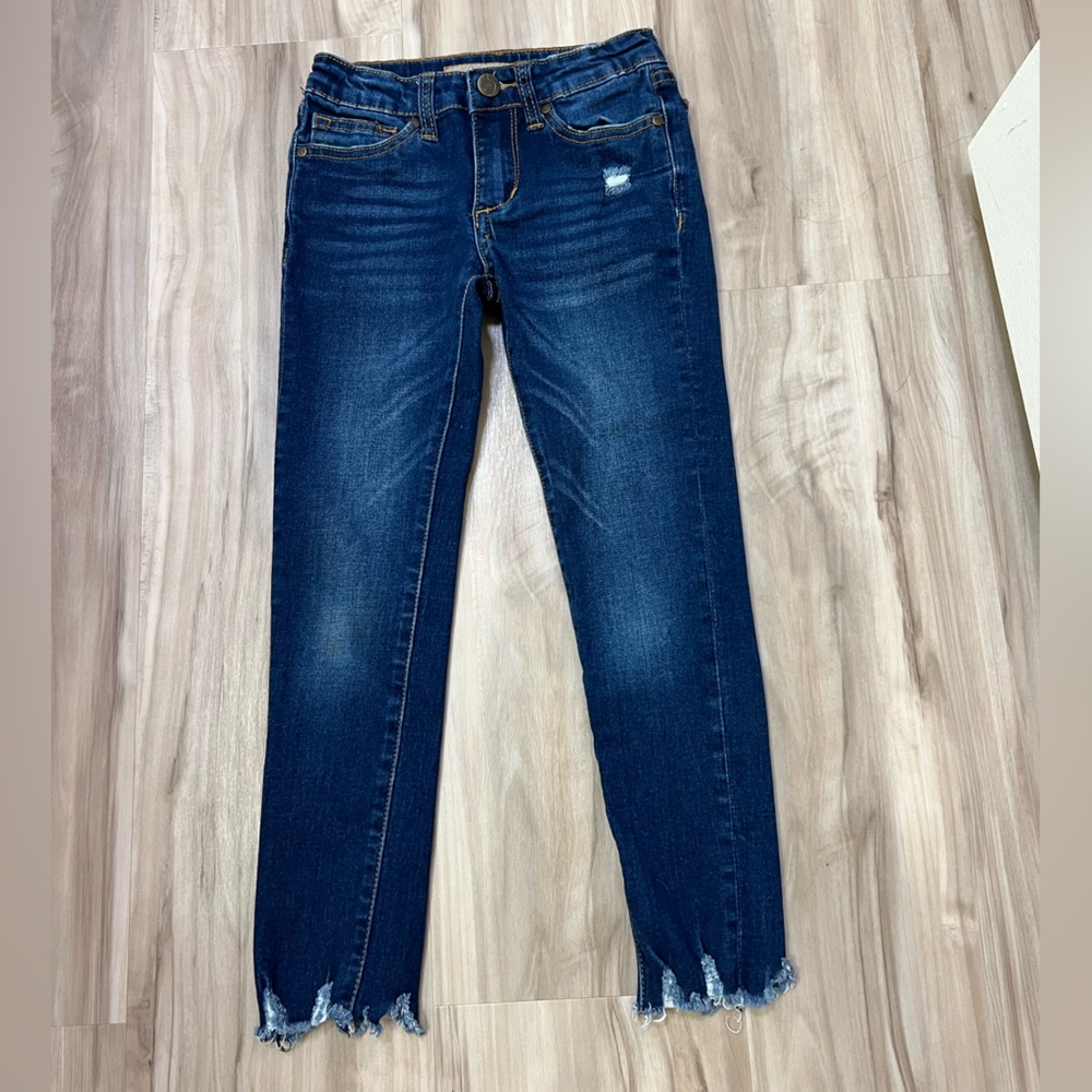 Joe’s Jeans - The Rocker Raw Hem Ankle Skinny Jeans girls size 7